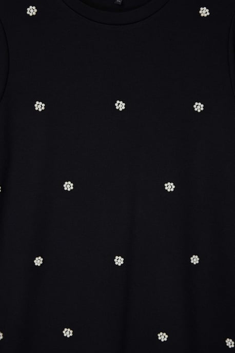 Trendyol Curve Damen Schwarz Einfarbig Kurz / Mini Kurz Gerade Große Größen Kleid - Image 5