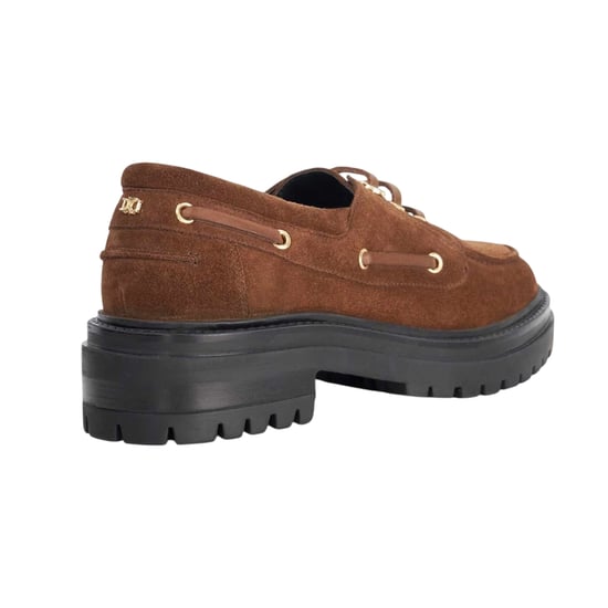 Dune London - "Venetian" Bootsschuhe für Damen, Leder, Zum Schnüren (Braun) - Image 2