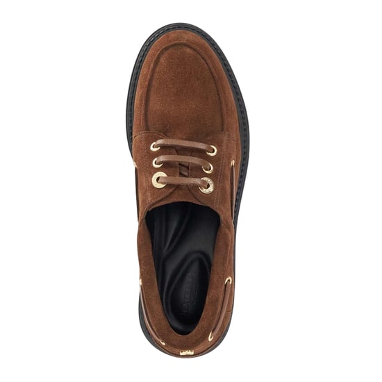 Dune London - "Venetian" Bootsschuhe für Damen, Leder, Zum Schnüren (Braun) - Image 3