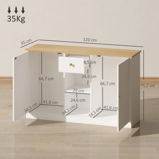 4goodz Dressoir Sideboard mit Schublade - - Image 3
