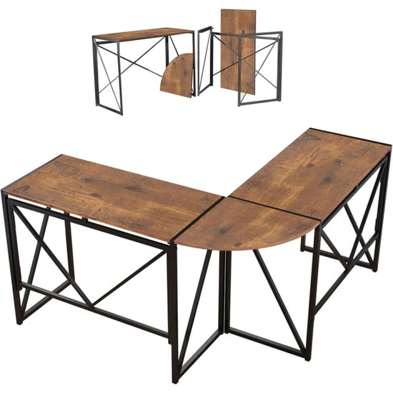Furnilux Oasis Eckschreibtisch schwarz 135x45x75 cm - Image 3