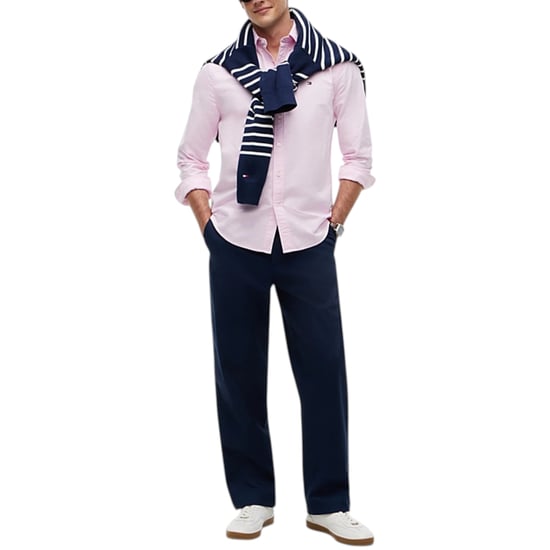TOMMY HILFIGER Herrenhemden Regular Fit Oxford Langarm Casual Baumwolle Formal - Image 3