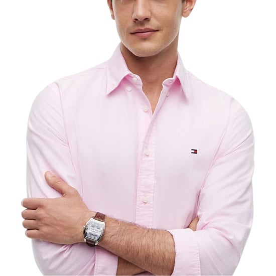 TOMMY HILFIGER Herrenhemden Regular Fit Oxford Langarm Casual Baumwolle Formal - Image 4