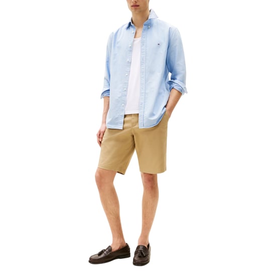 TOMMY HILFIGER Herrenhemden Regular Fit Oxford Langarm Freizeit Baumwolle Formal - Image 2