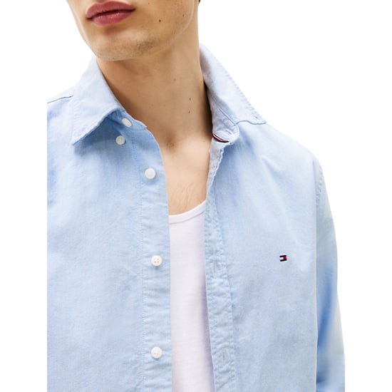 TOMMY HILFIGER Herrenhemden Regular Fit Oxford Langarm Freizeit Baumwolle Formal - Image 3