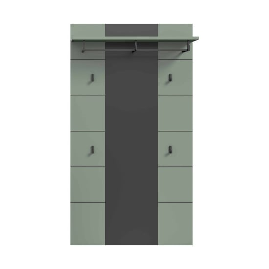 Furnilux Flurpaneel für Ordnung in Ihrer Garderobe Kompaktes Design 80x141x29 cm - Image 5