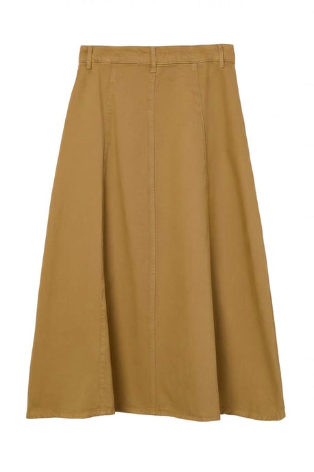 TRENDYOLMİLLA Damen Khaki Einfarbig Maxi Skater Röcke - Image 5