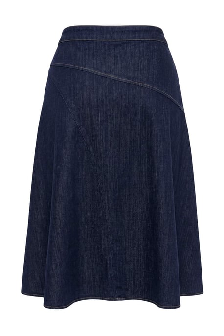 TRENDYOLMİLLA Damen Blau Einfarbig Maxi Skater Röcke - Image 2
