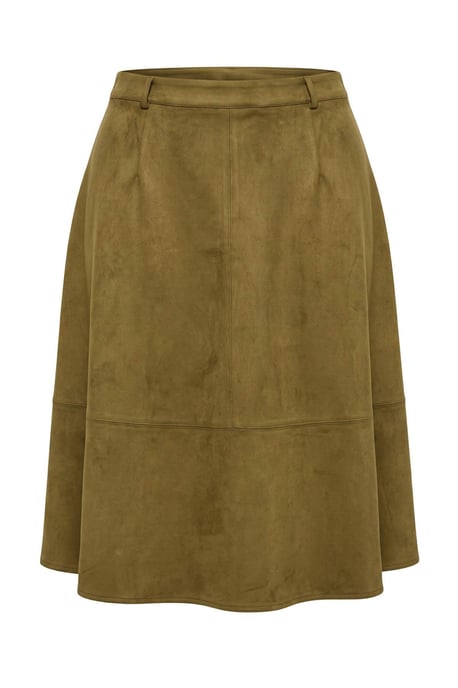 Trendyol Curve Damen Einfarbig Maxi Große Größen Röcke - Image 3