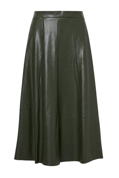 TRENDYOLMİLLA Damen Khaki Einfarbig Maxi A-Linie A-Linie Röcke - Image 2