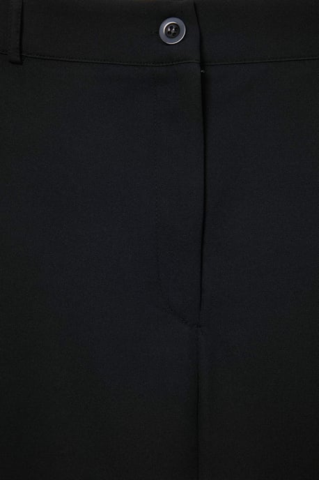 Trendyol Curve Damen Schwarz Einfarbig Maxi Große Größen Röcke - Image 4