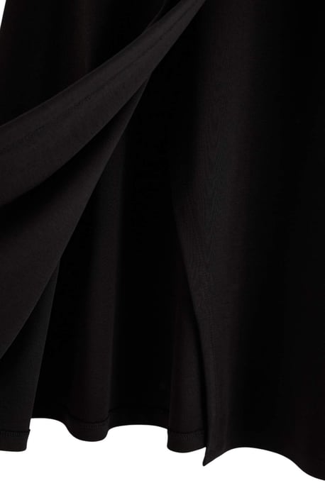 Trendyol Curve Damen Schwarz Einfarbig Maxi Zweireihig / Wickel-Optik Große Größen Röcke - Image 2