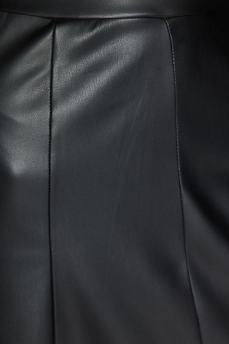 TRENDYOLMİLLA Damen Schwarz Einfarbig Maxi A-Linie A-Linie Röcke - Image 3