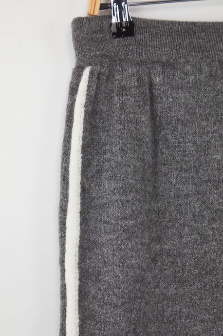 Trendyol Curve Damen Grau Gestreift Maxi Bleistift Rock Große Größen Röcke - Image 5
