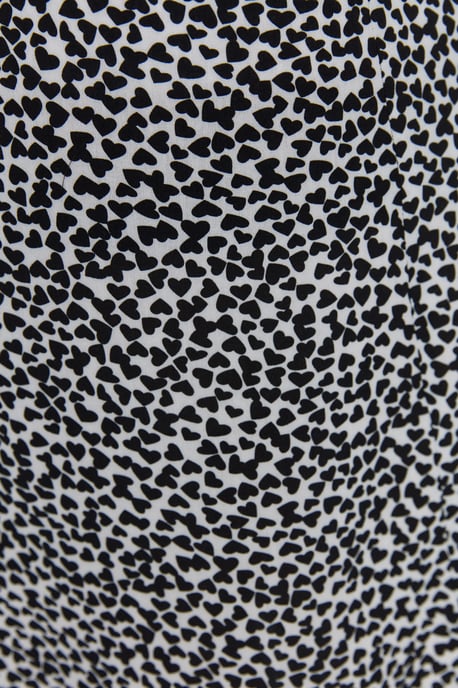 Trendyol Curve Damen Schwarz Animal-Print Midi A-Linie A-Linie Große Größen Röcke - Image 3