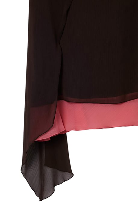 Trendyol Curve Damen Mehrfarbig Einfarbig Midi Große Größen Röcke - Image 5