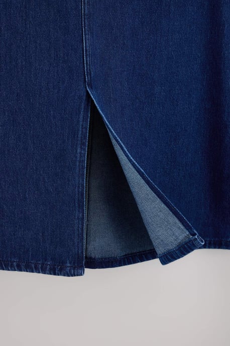 Trendyol Curve Damen Einfarbig Midi A-Linie Große Größen Röcke - Image 2