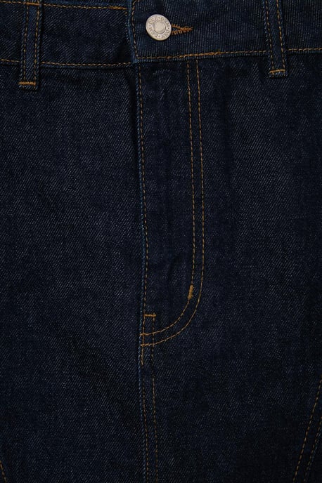 Trendyol Curve Damen Dunkelblau Einfarbig Kurz / Mini Basic Bleistift Rock Große Größen Röcke - Image 5