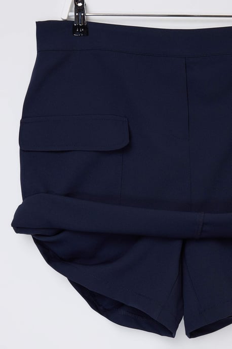 Trendyol Curve Damen Dunkelblau Einfarbig Kurz / Mini Bleistift Rock Große Größen Röcke - Image 5