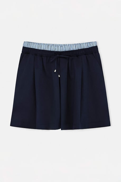 Trendyol Curve Damen Dunkelblau Einfarbig Kurz / Mini Große Größen Röcke - Image 2
