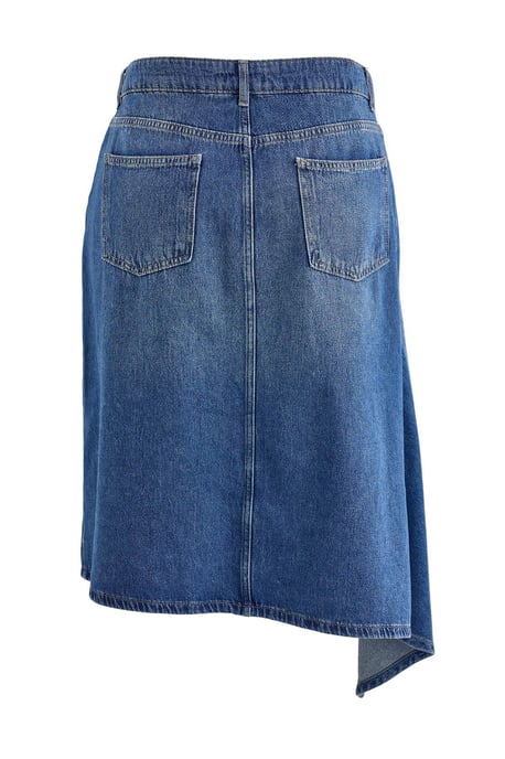 Trendyol Curve Damen Einfarbig Midi A-Linie Große Größen Röcke - Image 2