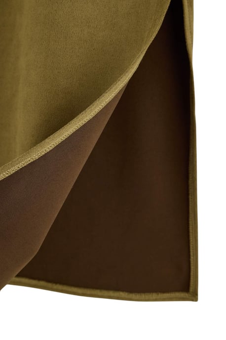 Trendyol Curve Damen Khaki Einfarbig Midi Große Größen Röcke - Image 4