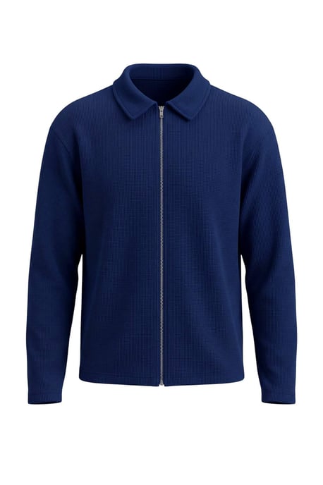 TRENDYOL MAN Herren Dunkelblau Einfarbig Lang Regular Fit Sweatshirts - Image 4