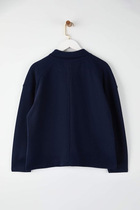 Trendyol Curve Damen Dunkelblau Einfarbig Lang Oversize Große Größen Sweatshirts - Image 4