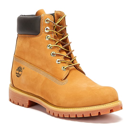 Timberland Herren Weizen Premium 6 Inch Nubuk Leder Stiefel - Image 2