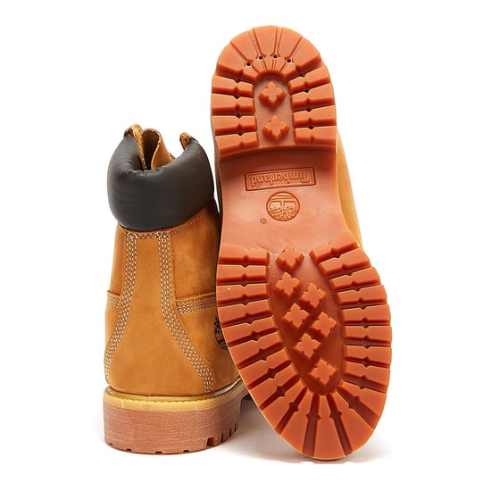 Timberland Herren Weizen Premium 6 Inch Nubuk Leder Stiefel - Image 4