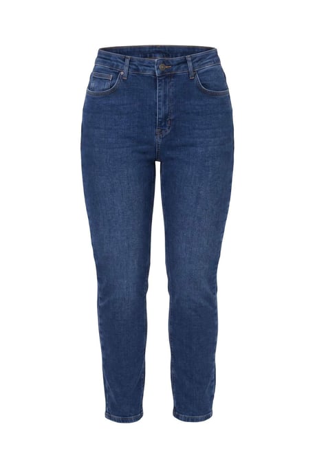 TRENDYOL MAN Herren Dunkelblau Einfarbig Skinny Normale Taille Jeans - Image 4
