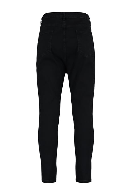 Trendyol Curve Damen Schwarz Einfarbig Skinny Hohe Taille Große Größen Jeans - Image 5