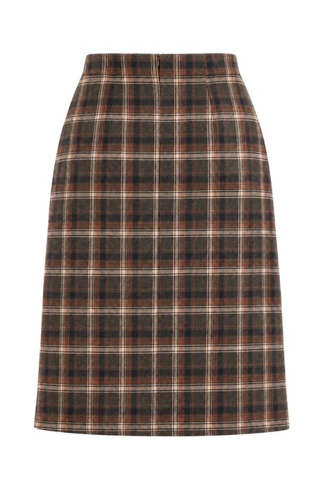 TRENDYOLMİLLA Damen Kariert Midi Wickel Röcke - Image 3