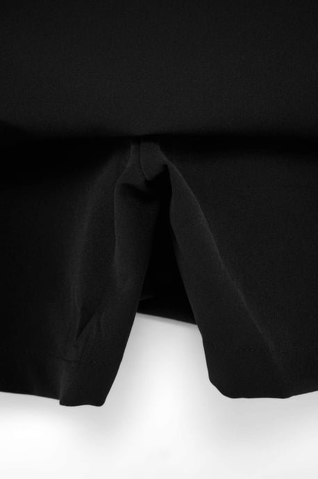 Trendyol Curve Damen Schwarz Einfarbig Kurz / Mini Große Größen Röcke - Image 4