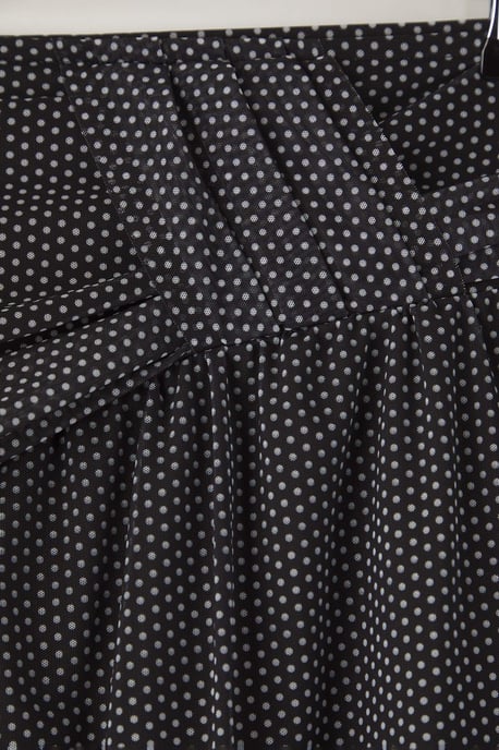 Trendyol Curve Damen Schwarz Gepunktet Kurz / Mini Große Größen Röcke - Image 5