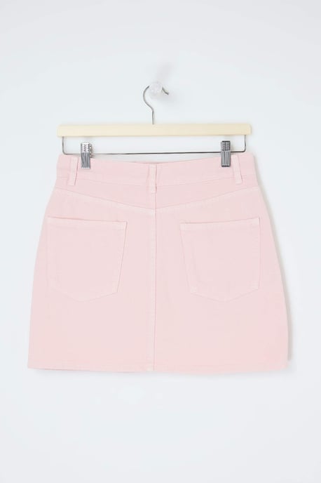 TRENDYOLMİLLA Damen Rosa Einfarbig Kurz / Mini Röcke - Image 5