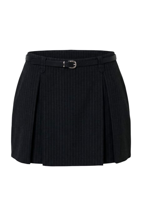 Trendyol Curve Damen Grau Einfarbig Kurz / Mini Große Größen Röcke - Image 5