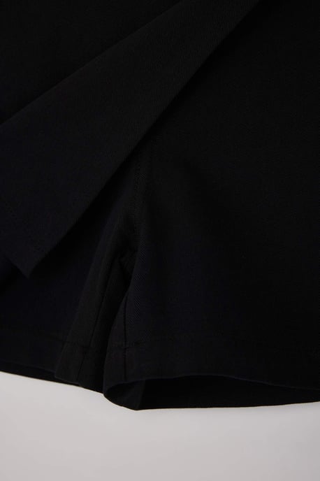 TRENDYOLKIDS Mädchen Schwarz Einfarbig Kurz / Mini Basic A-Linie Röcke - Image 2