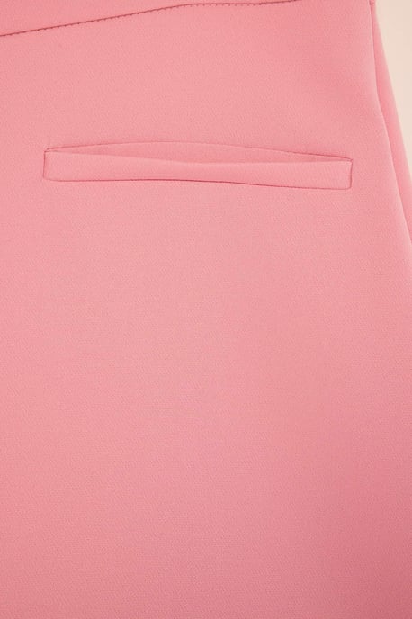 Trendyol Curve Damen Rosa Einfarbig Kurz / Mini Große Größen Röcke - Image 5