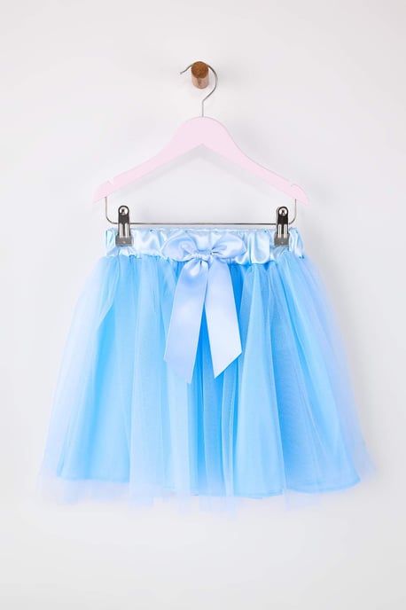 TRENDYOLKIDS Mädchen Türkis Einfarbig Kurz / Mini Basic A-Linie Röcke - Image 1