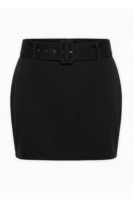 Trendyol Curve Damen Schwarz Einfarbig Kurz / Mini Hosenrock Große Größen Röcke - Image 5