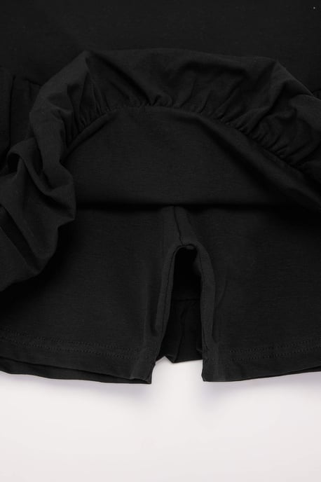 Trendyol Curve Damen Schwarz Einfarbig Kurz / Mini Große Größen Röcke - Image 4