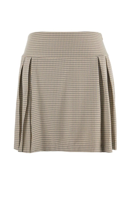 Trendyol Curve Damen Mehrfarbig Kariert Kurz / Mini Große Größen Röcke - Image 3