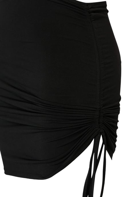Trendyol Curve Damen Schwarz Einfarbig Kurz / Mini Große Größen Röcke - Image 4