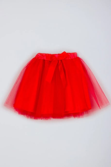 TRENDYOLKIDS Mädchen Rot Einfarbig Kurz / Mini Basic A-Linie Röcke - Image 2