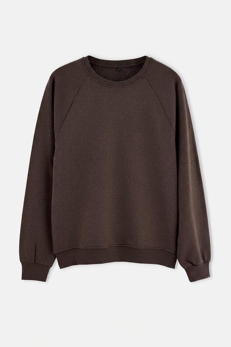 TRENDYOL MAN Herren Einfarbig Lang Oversize Sweatshirts - Image 4