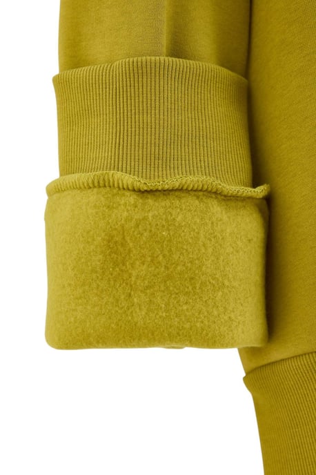 Trendyol Curve Damen Grün Einfarbig Lang Oversize Große Größen Sweatshirts - Image 3