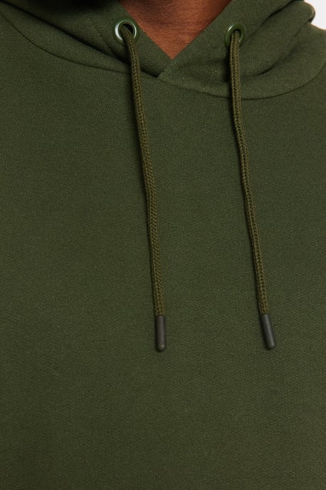 TRENDYOL MAN Herren Khaki Einfarbig Lang Oversize Große Größen Sweatshirts - Image 4