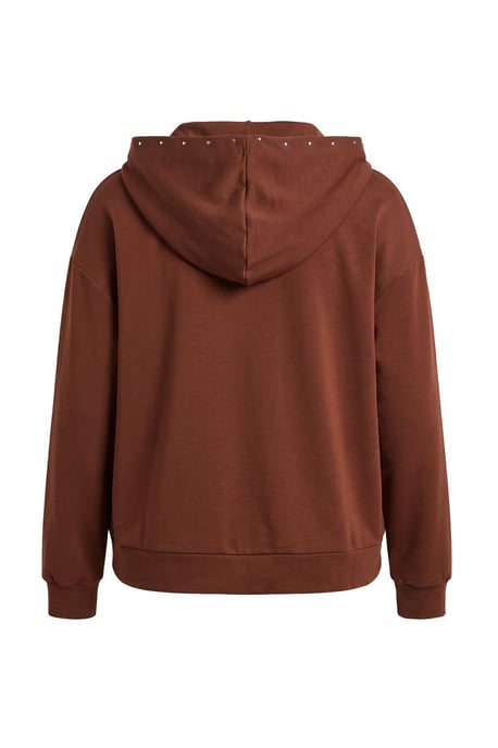 Trendyol Curve Damen Braun Einfarbig Lang, Tailliert Große Größen Sweatshirts - Image 2