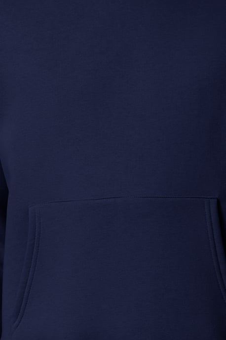 TRENDYOL MAN Herren Dunkelblau Slogan Lang Oversize Sweatshirts - Image 3